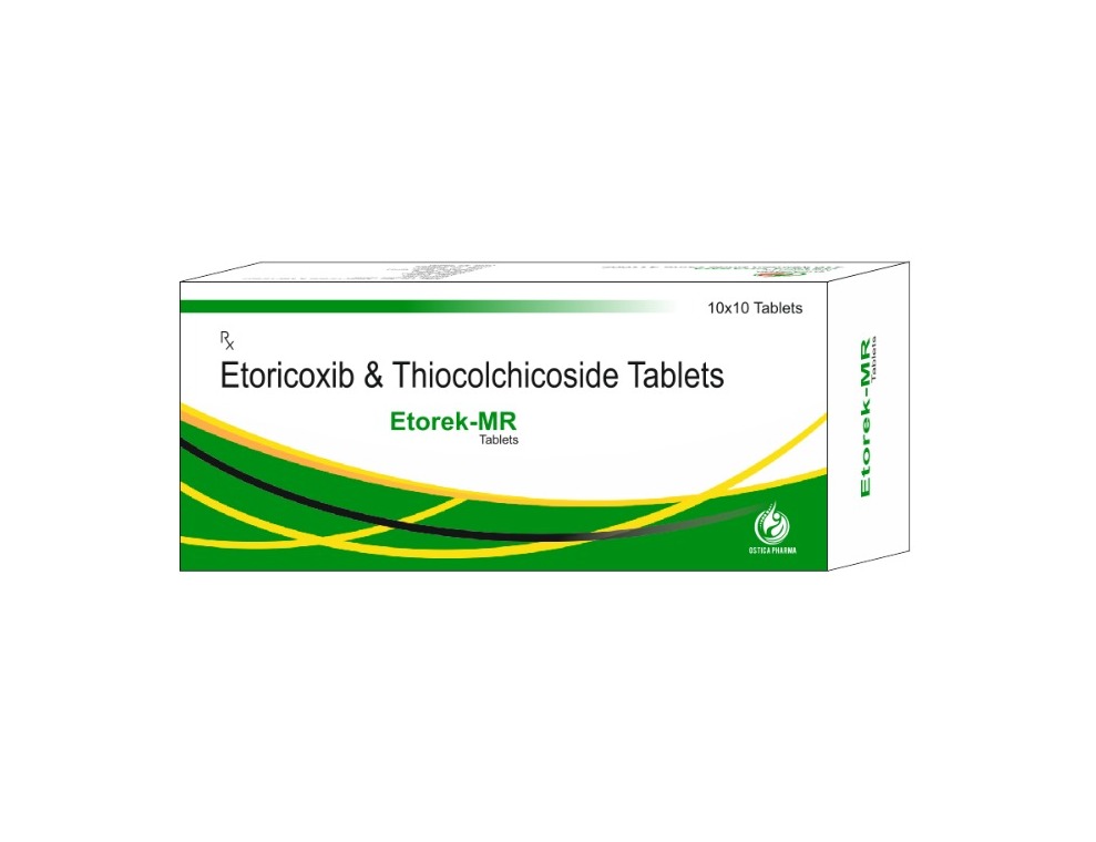 Etorek-MR Tablets (Etoricoxib & Thiocolchicoside)